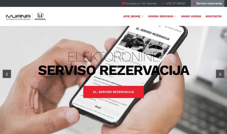 honda-ivuana.lt – ekrano vaizdas